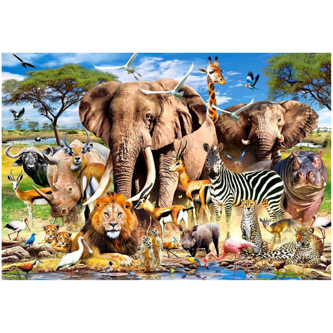 Djur på savannen