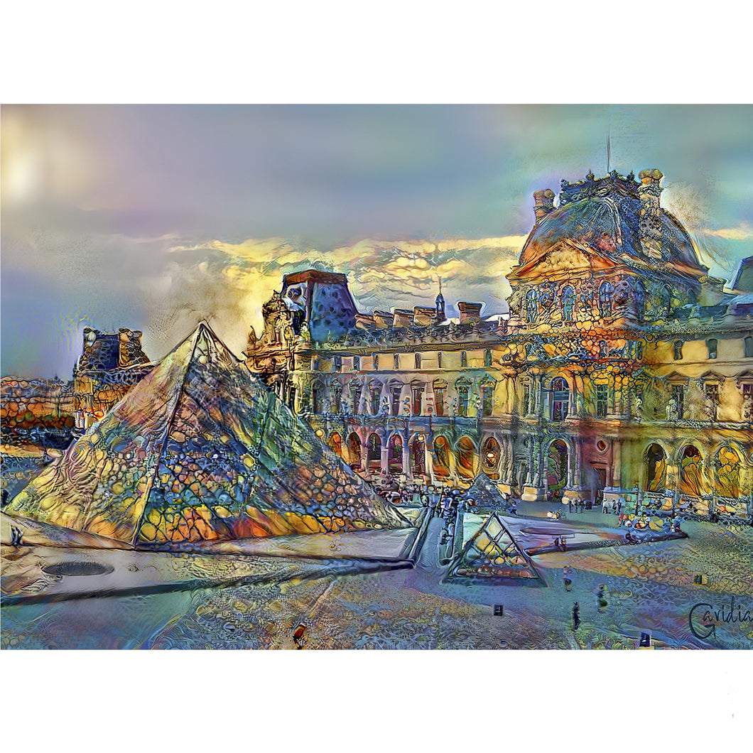 Louvre Museum i Paris