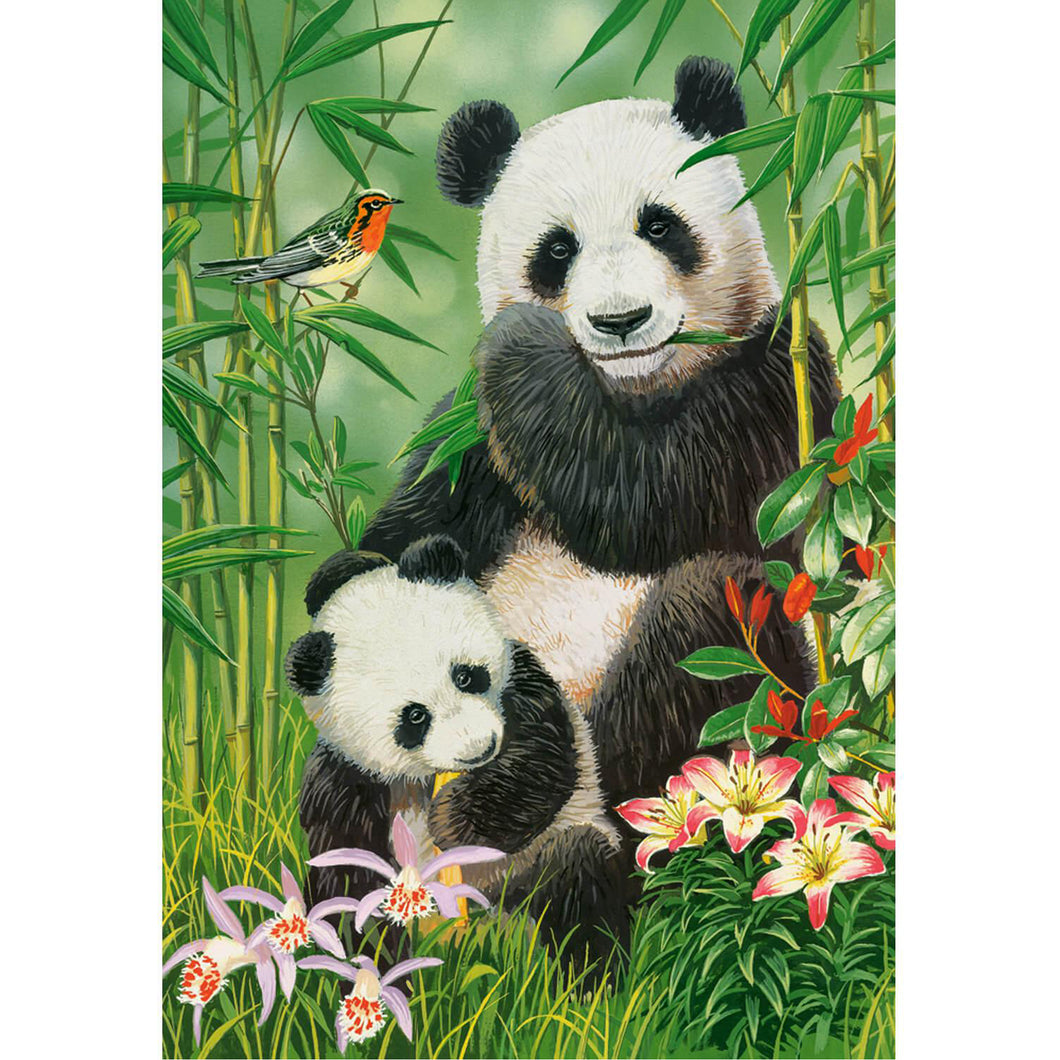 Två fina pandor