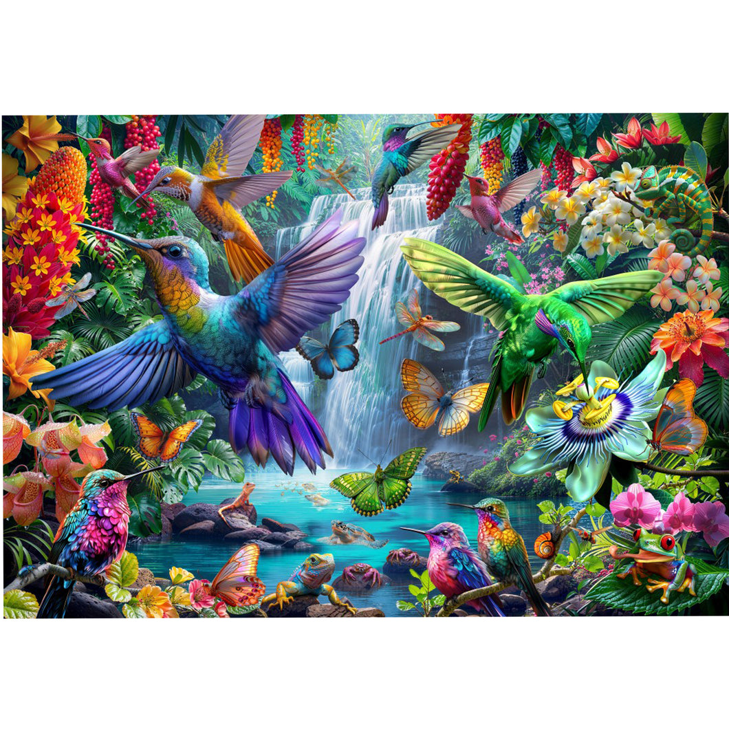 Tropical hummingbirds