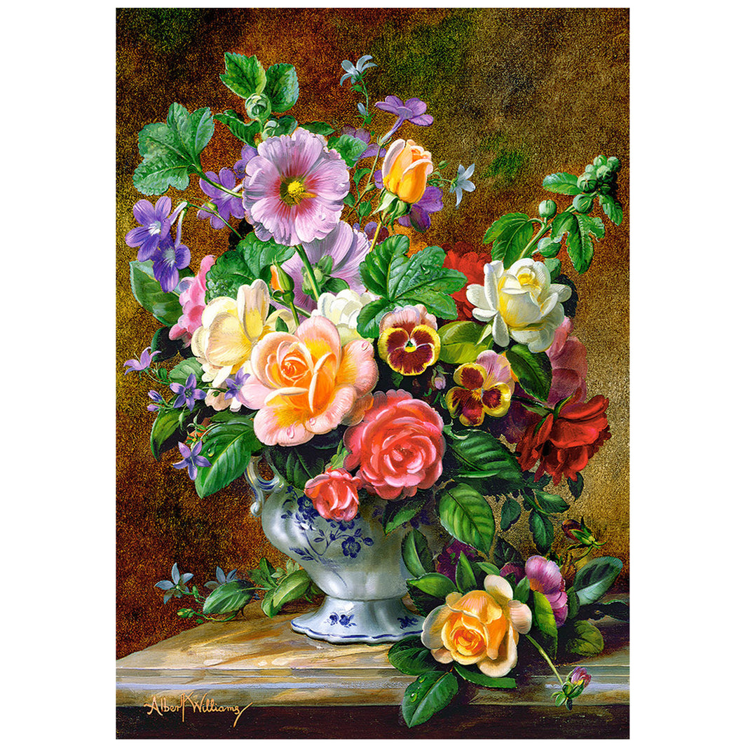 Blommor i en vas