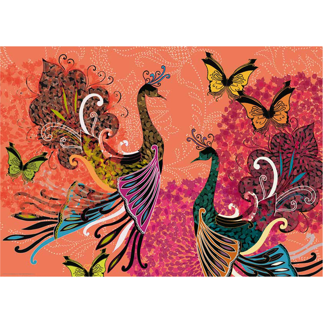 Fine Art Turnowsky, Peacocks & Butterflies