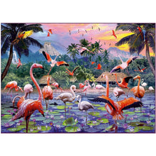 Ladda upp bild till gallerivisning, Rosa flamingos
