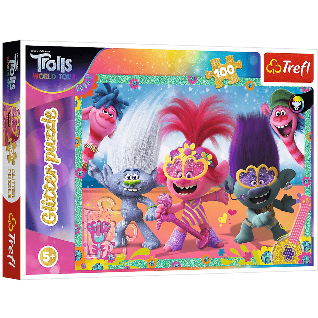 Trolls med glitter