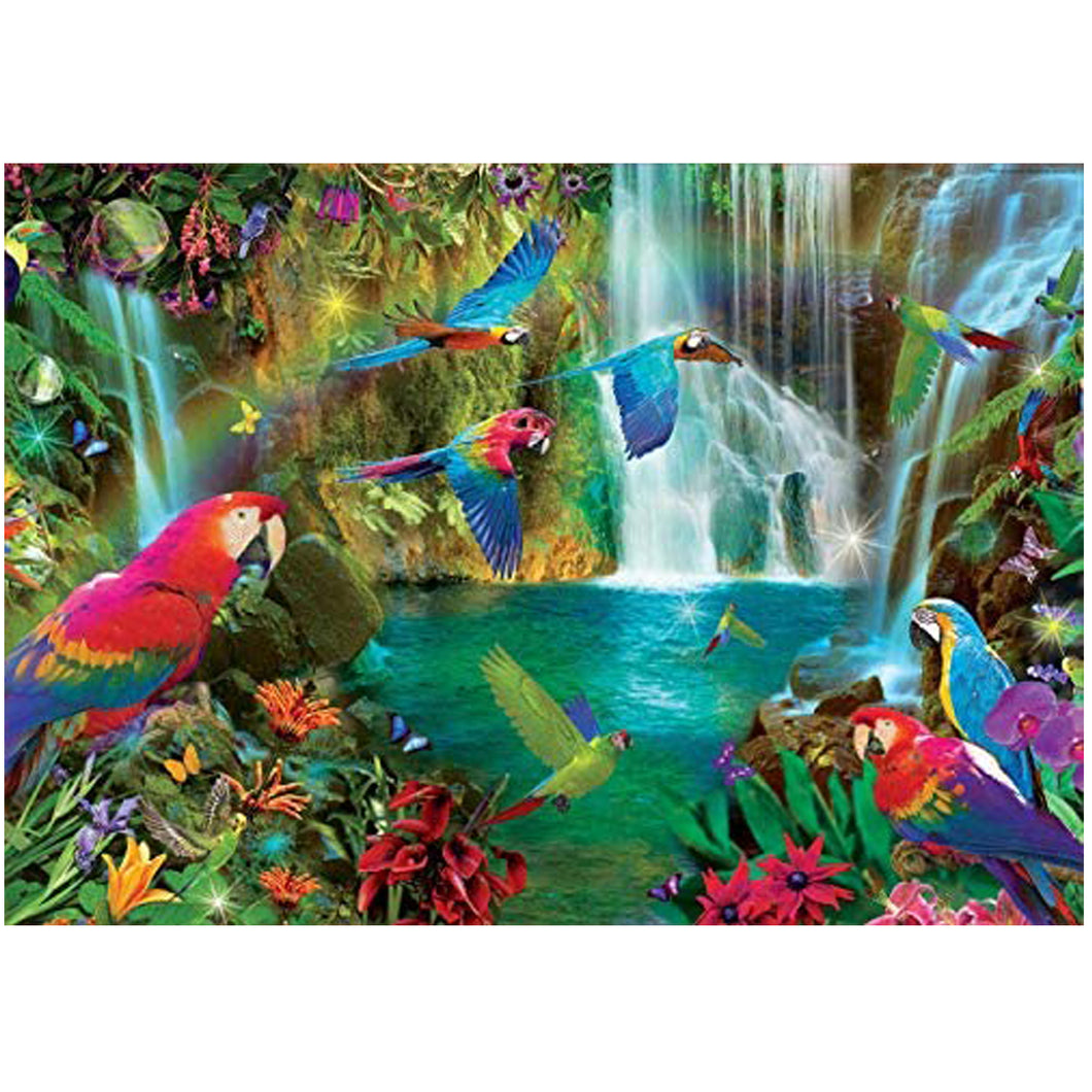 Tropiska papegojor